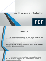 5 - Ser Humano e o Trabalho