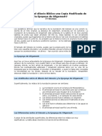 0,1 Es El Relato Del Diluvio Bíblico Una Copia Modificada de La Epopeya de Gilgamesh