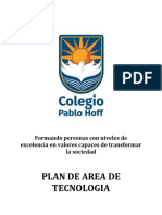 Plan de Area Tecnologia 2020-2021