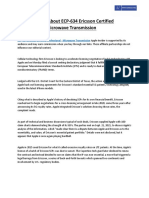 Questions For/About ECP-634 Ericsson Certified Professional - Microwave Transmission