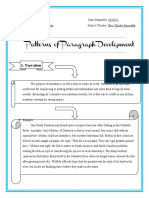 Patterns of Paragraph Development