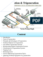 Cogeneration & Trigeneration: by Varun Pratap Singh