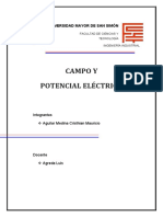 Campo y Potencial Eléctrico