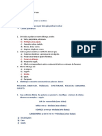 Exercício de Português - 6º Ano