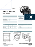 Mitsubishi - Commercial Spec Sheets - Industrial Engine - Variable Speed - L3E-Z564SPH