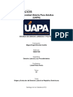 Derecho Laboral y Sus Procedimientos