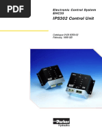 IPS302 Control Unit: Electronic Control System EHC35