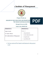 S. R. Luthra Institute of Management: Project Work On