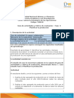 GuÃ - A de Actividades y Rãºbrica de Evaluaciã N - Unidad 2 - Fase 3 - Planificar La Producciã N