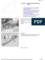 51 16 200 Removing and Installing Center Console: Installation