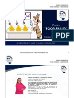 Curso Food Fraud