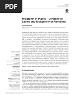 000 Melatonin in Plants - Diversity of Levels and Multiplicity of Functions