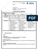 Plano-Atividades 4 Ano 20 A 24 de Setembro