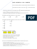 Exercícios para Recuperação - Matemática - 6° Ano - 3° Bimestre