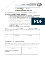 ACTIVITY 1.1: Johari's Window Instruction