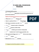 Possessive Pronoun Activity