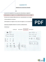 Lección de Algebra