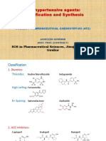 Antihypertensive Drugs - Classification and Synthesis