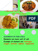 Chemical Composition of The Cell