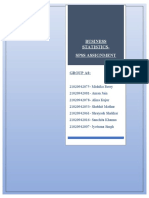 Business Statistics-Spss Assignment: Group A8