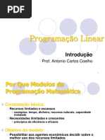 Programação Linear - 1