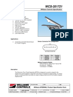 Williams Controls Specification: Features