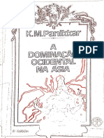 PANIKKAR, K. M. - A Dominação Ocidental Na Ásia: Do Século XV Aos Nossos Dias (3a. Ed)