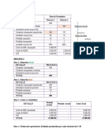 Desarollo de Practica N°1 de Costos Por Proceso