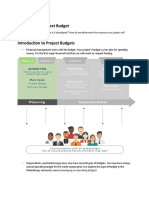 Developing Project Budget P U