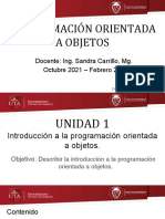 Unidad Poo Programacion