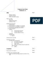 Complete Contracts 'A' Study Notes