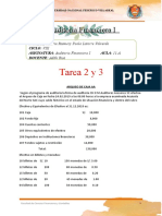 Tarea de Auditoria Financiera