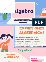 Sumas, Restas, Multiplicacion y Division de Expresiones Algebraicas