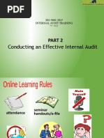 Online Training-Internal Audit (Day 2)