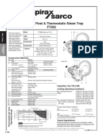 Cast Steel Float & Thermostatic Steam Trap FT450: Construction Materials