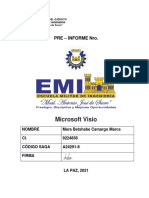 Pre Informe de Microsoft Visio