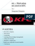 Case Study On KFC Sangram N