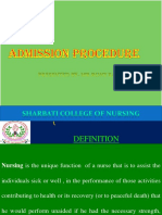 Admission Procedure