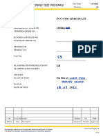 Crane Test Program