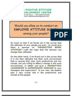 The Attitude Survey Program