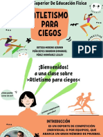 Atletismo para Ciegos