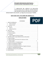 Estudio Análisis de Riesgo y Desastres - Huarac