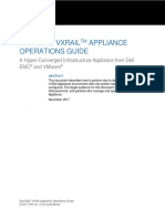 Vxrail Appliance Operations Guide