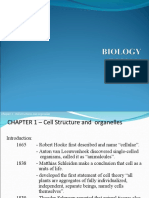 Chapter 1 - Cell Structure and Organelles