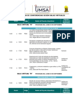 Agenda Feria INVESTIGA2021 22sep