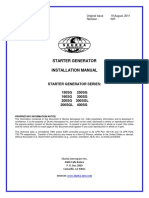 Starter Generator Installation Manual: Starter Generator Series: 150SG 250SG 160SG 300SG 200SG 300SGL 200SGL 400SG