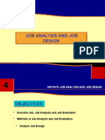 Job Analysis and Job Design