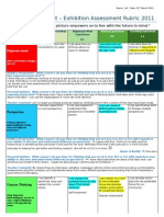 JuliExhib Summ Assess Rubric 2011