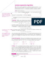 Funcion Exponencial y Logaritmica