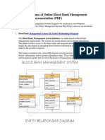 Blood Bank Management System Project Documentation